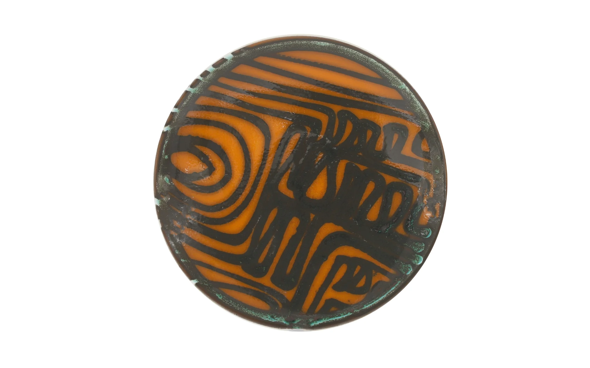 Poole Pottery Delphis plate no. 3 - Image 6