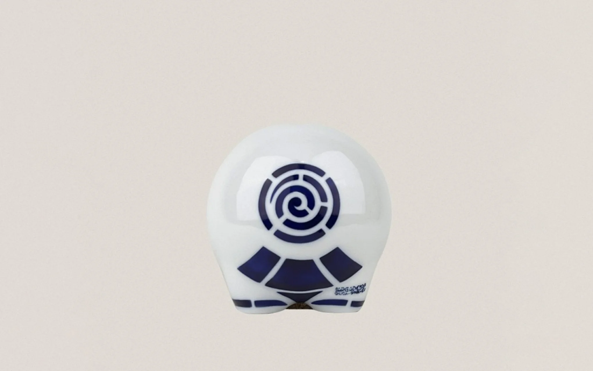 Porcelain figure - piggy bank - Image 3