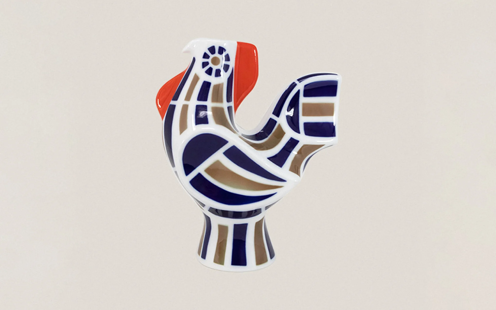 Porcelain figure - rooster C1