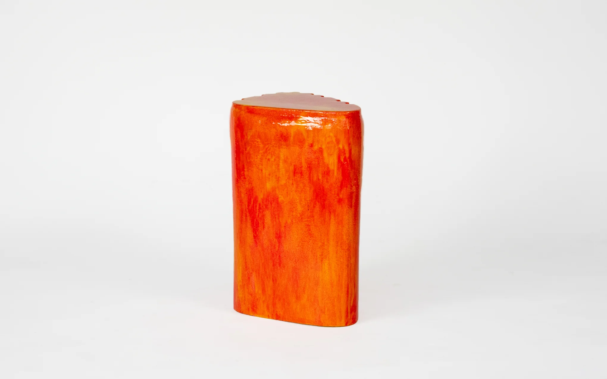Pressed Stool No.7 - fire resin - Image 3