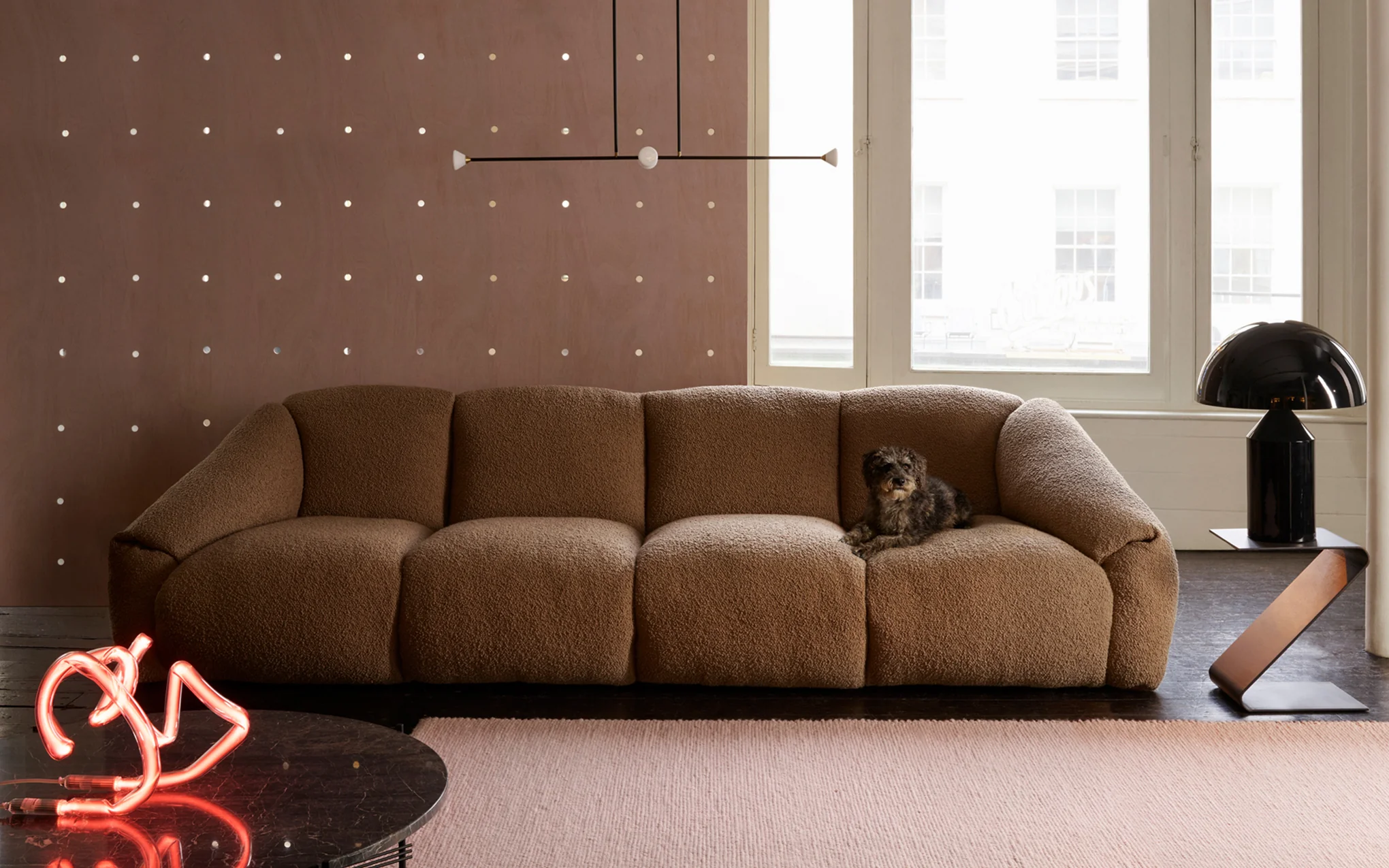 Puffer four seat sofa - Image 3