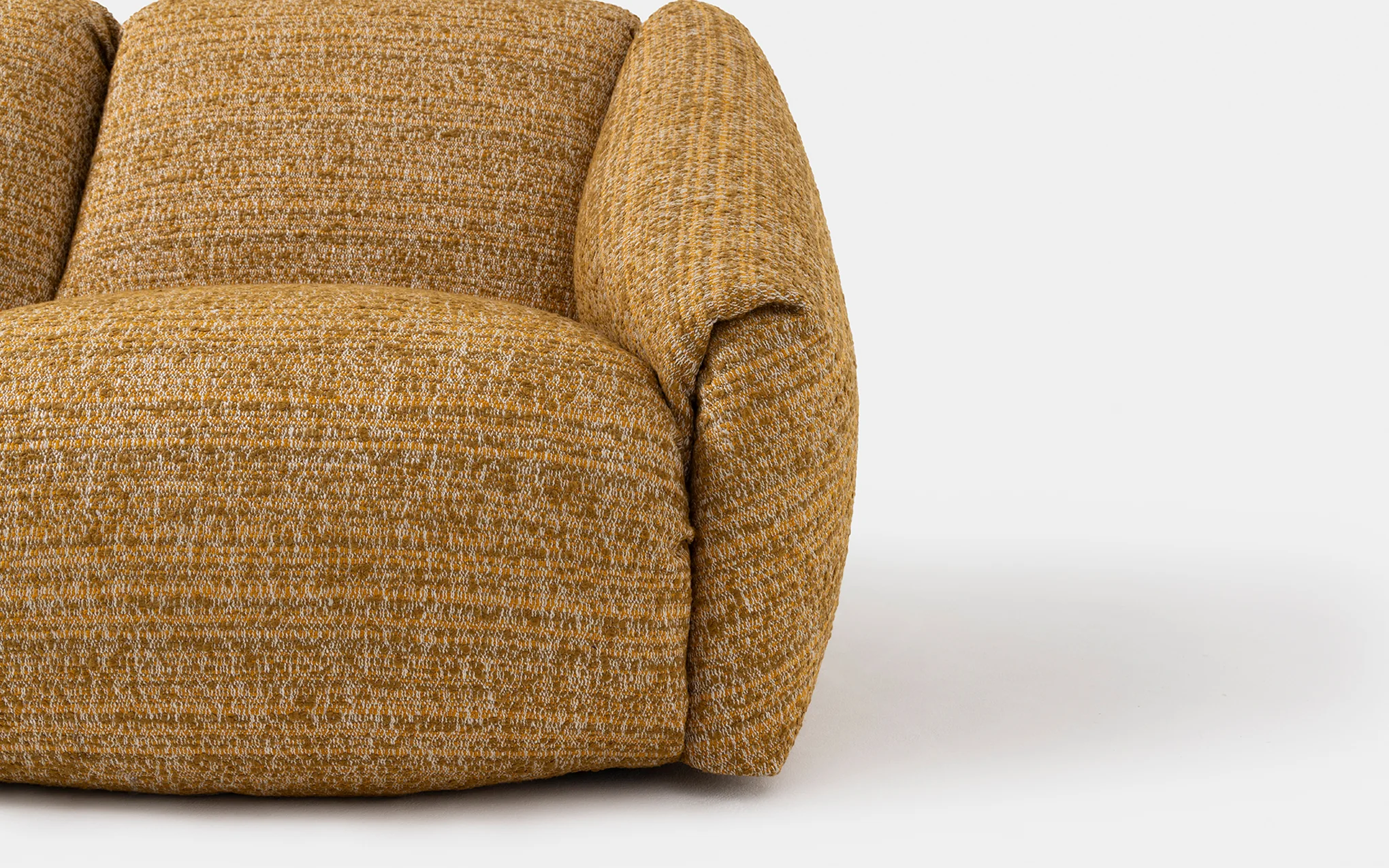 Puffer two seat sofa - formal - Image 4