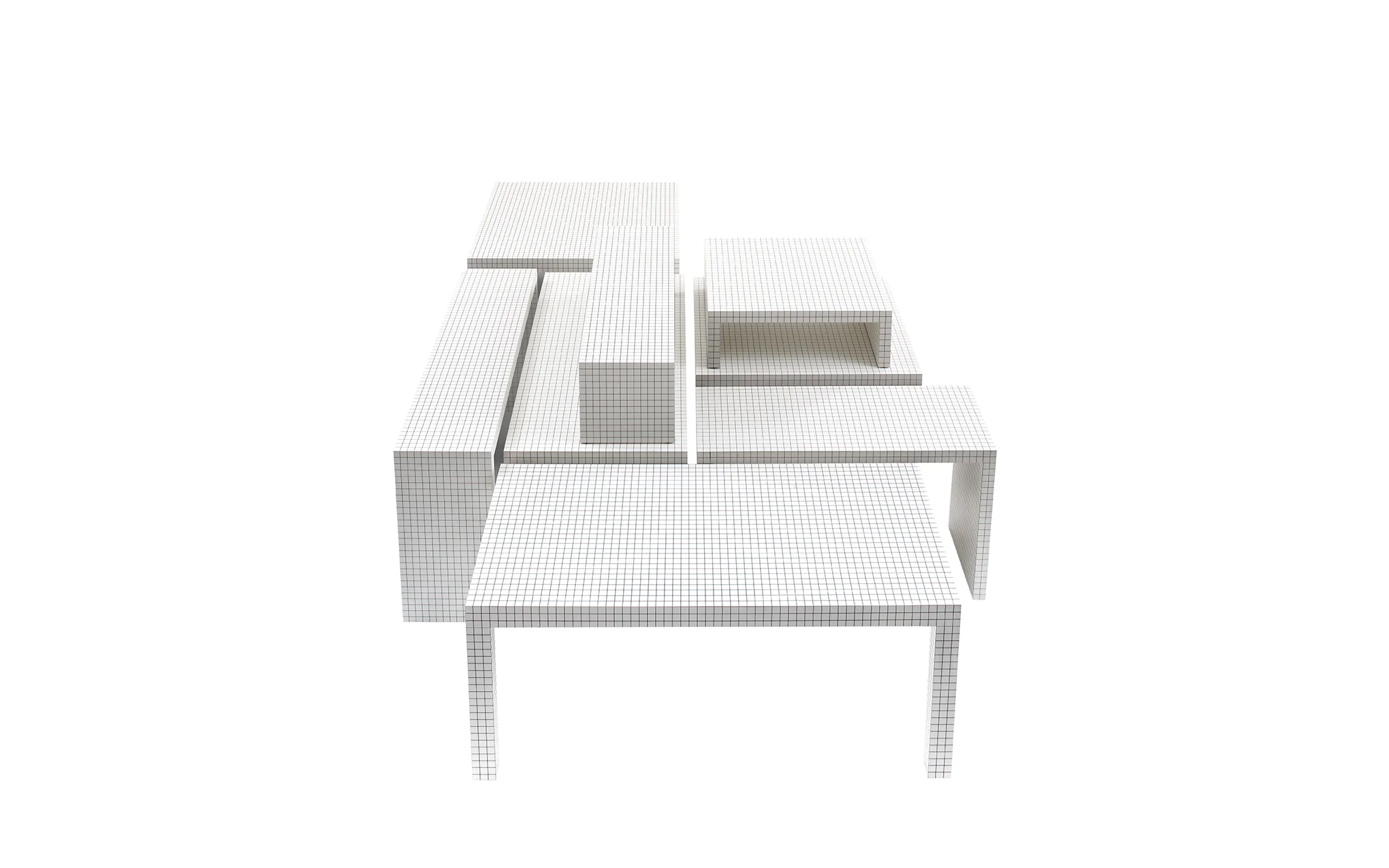 Quaderna coffee table - Image 2