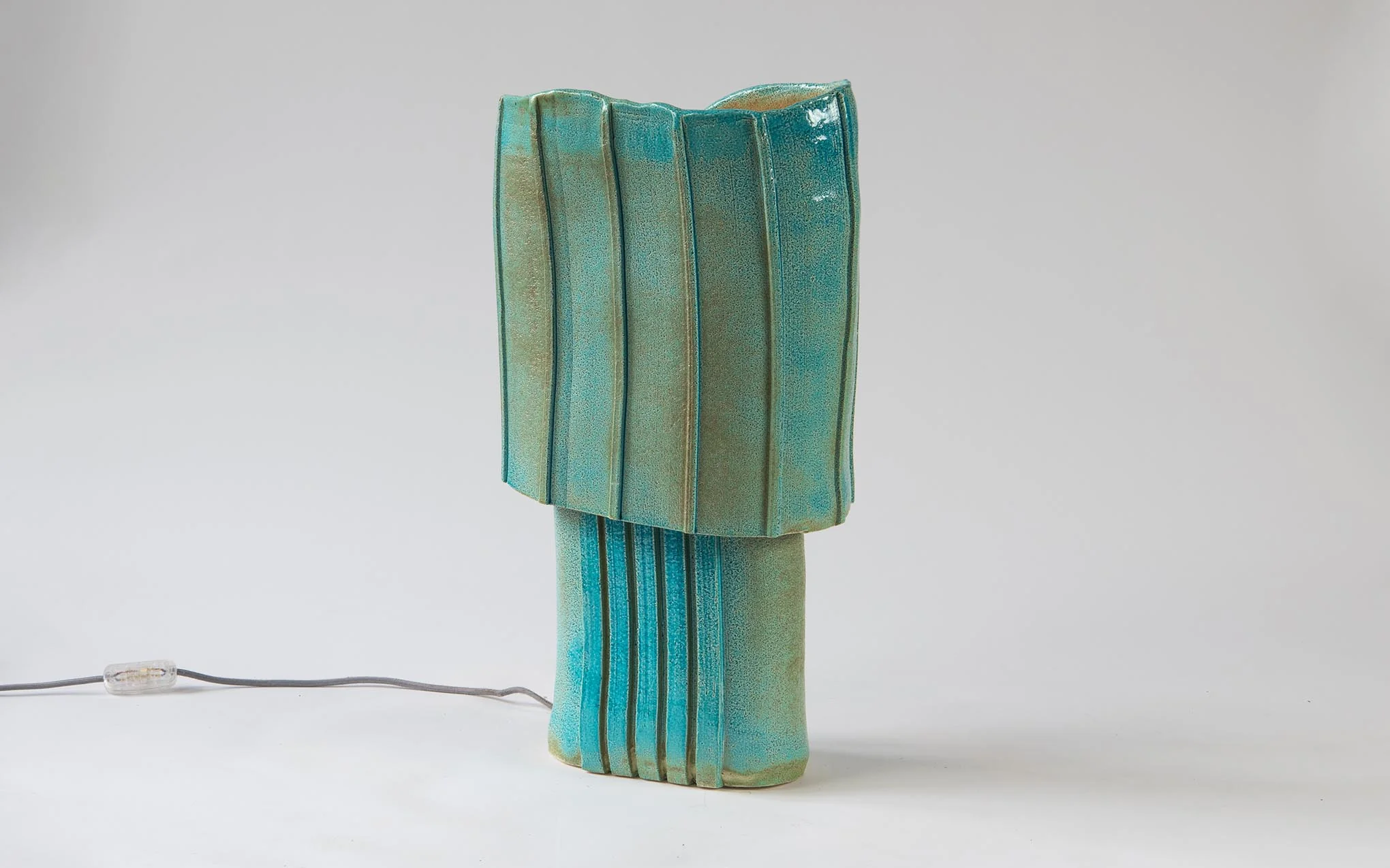 Rib table lamp - deep sea - Image 3