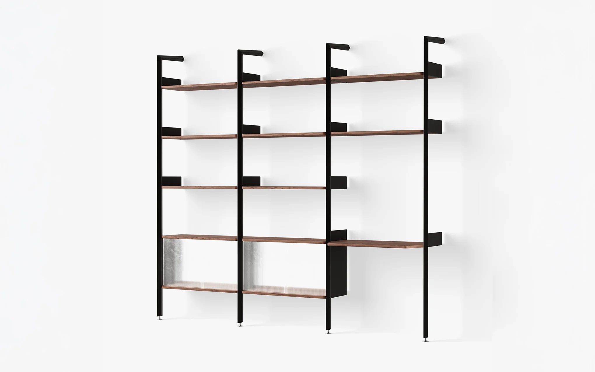 Rombe shelving system - configuration J