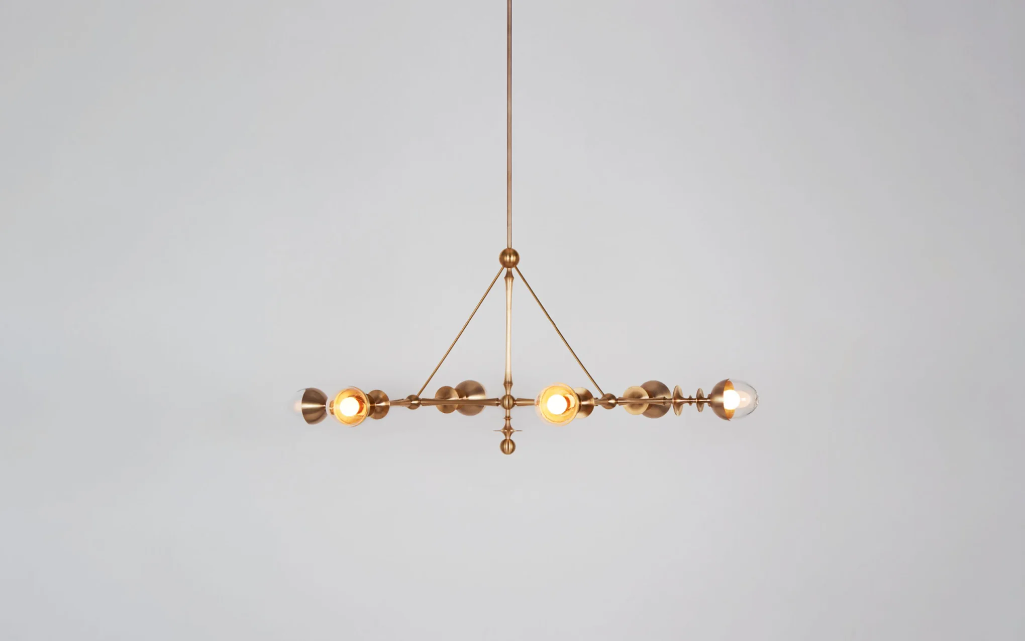 Rue Sala six arm pendant - Image 3