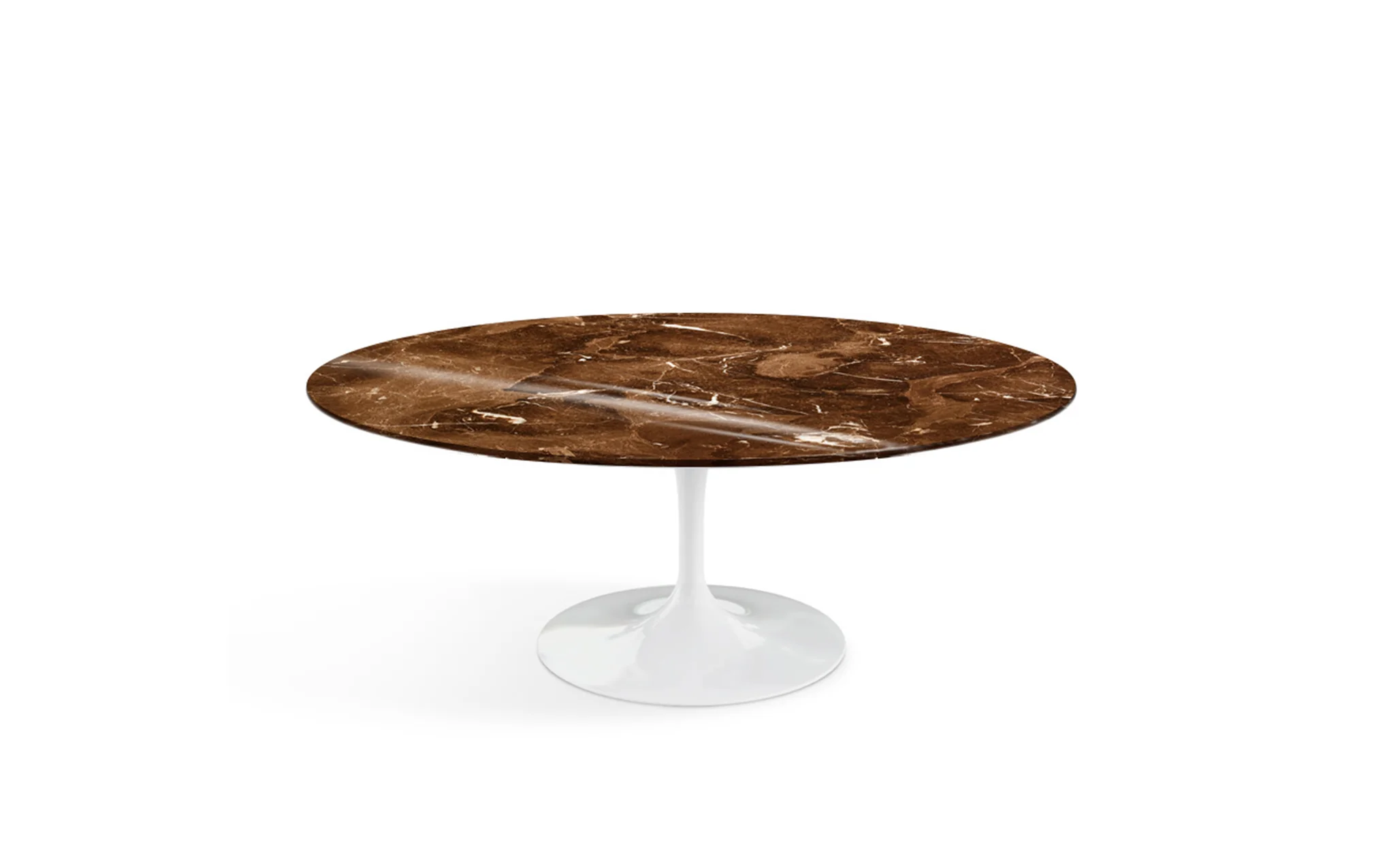 Saarinen oval coffee table - Image 4