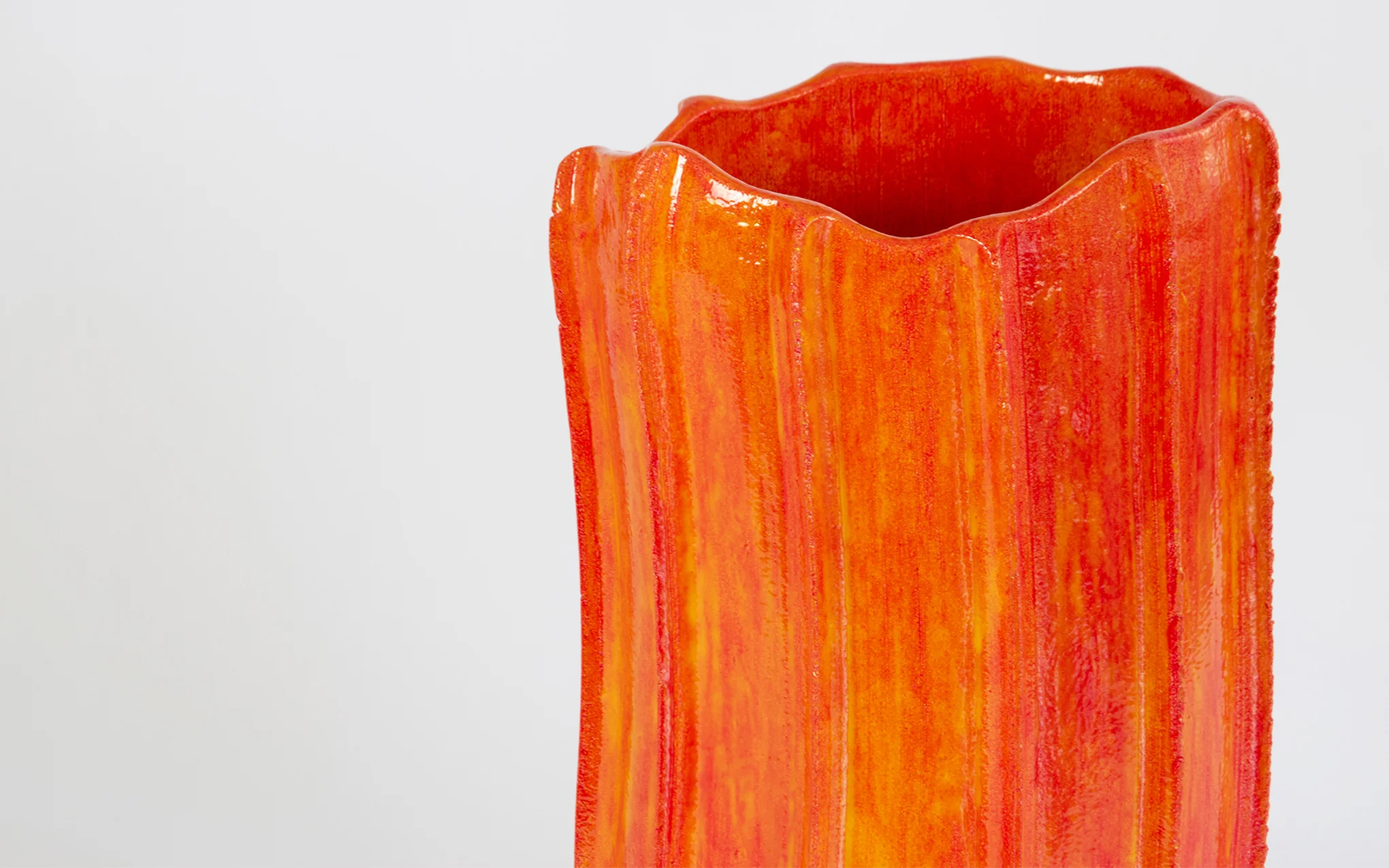 Saw table lamp - fire resin - Image 2