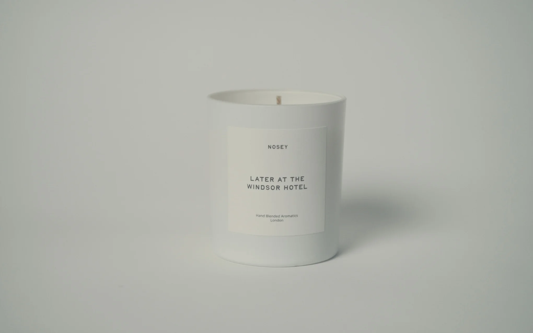 Scented jar candle - Later at the Windsor Hotel