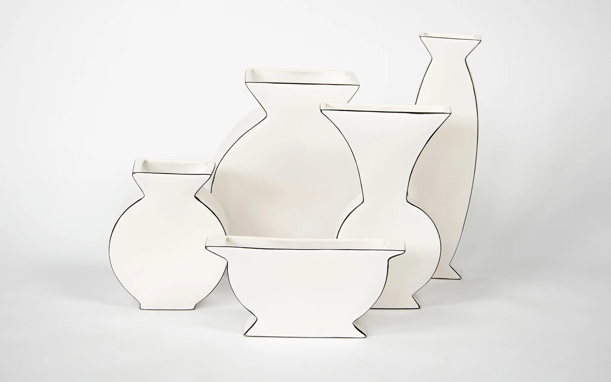 Silhouette vase No. 4 - Image 3