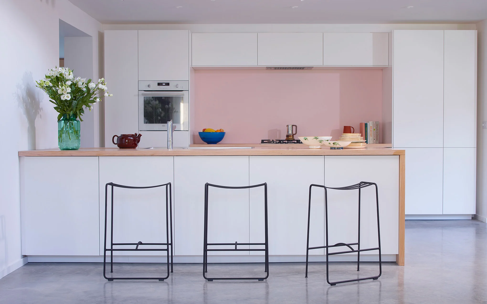 Slatted bar stool - Image 4