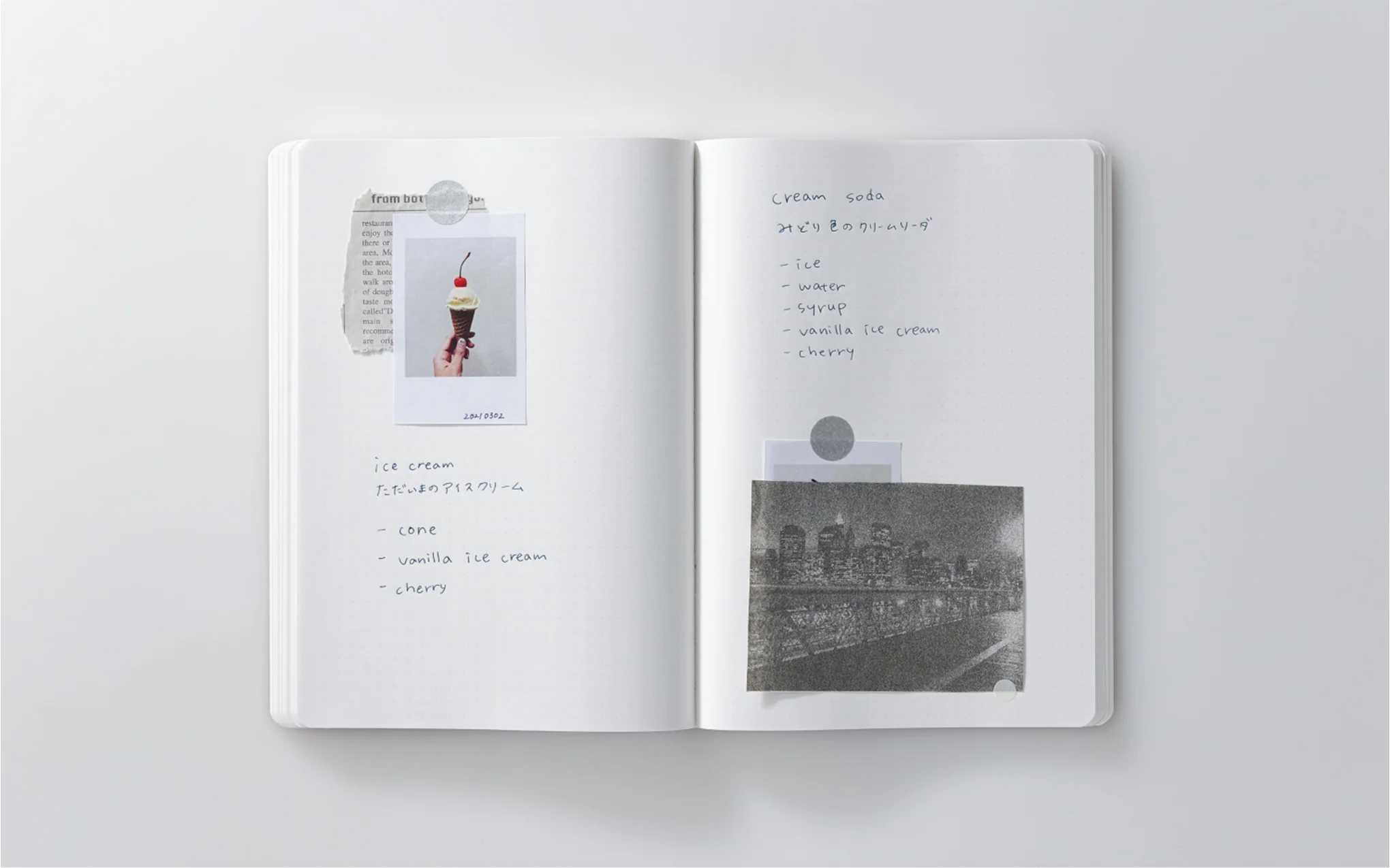 1/2 Year A5 notebook - dot paper - Image 3