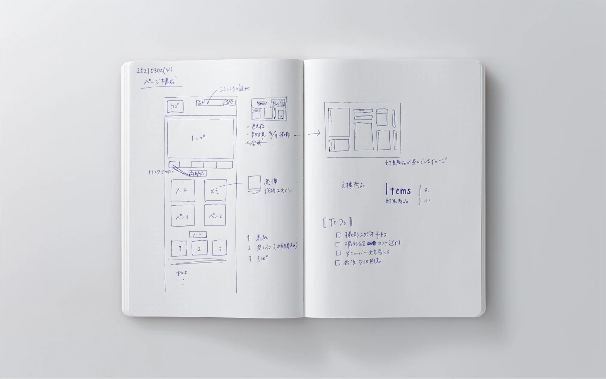 1/2 Year A5 notebook - dot paper - Image 5