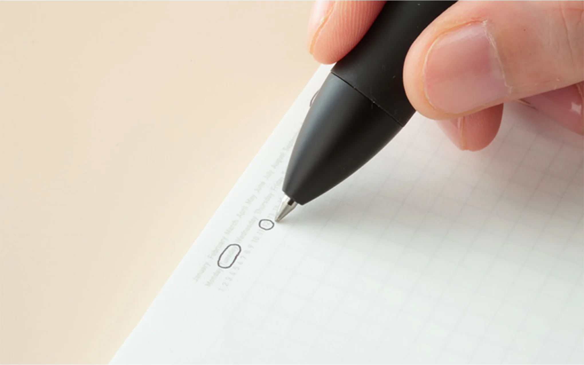 1/2 Year A6 notebook - grid paper - Image 4
