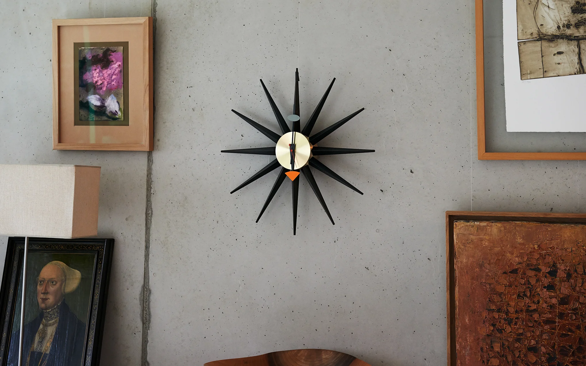 Sunburst clock - Image 5