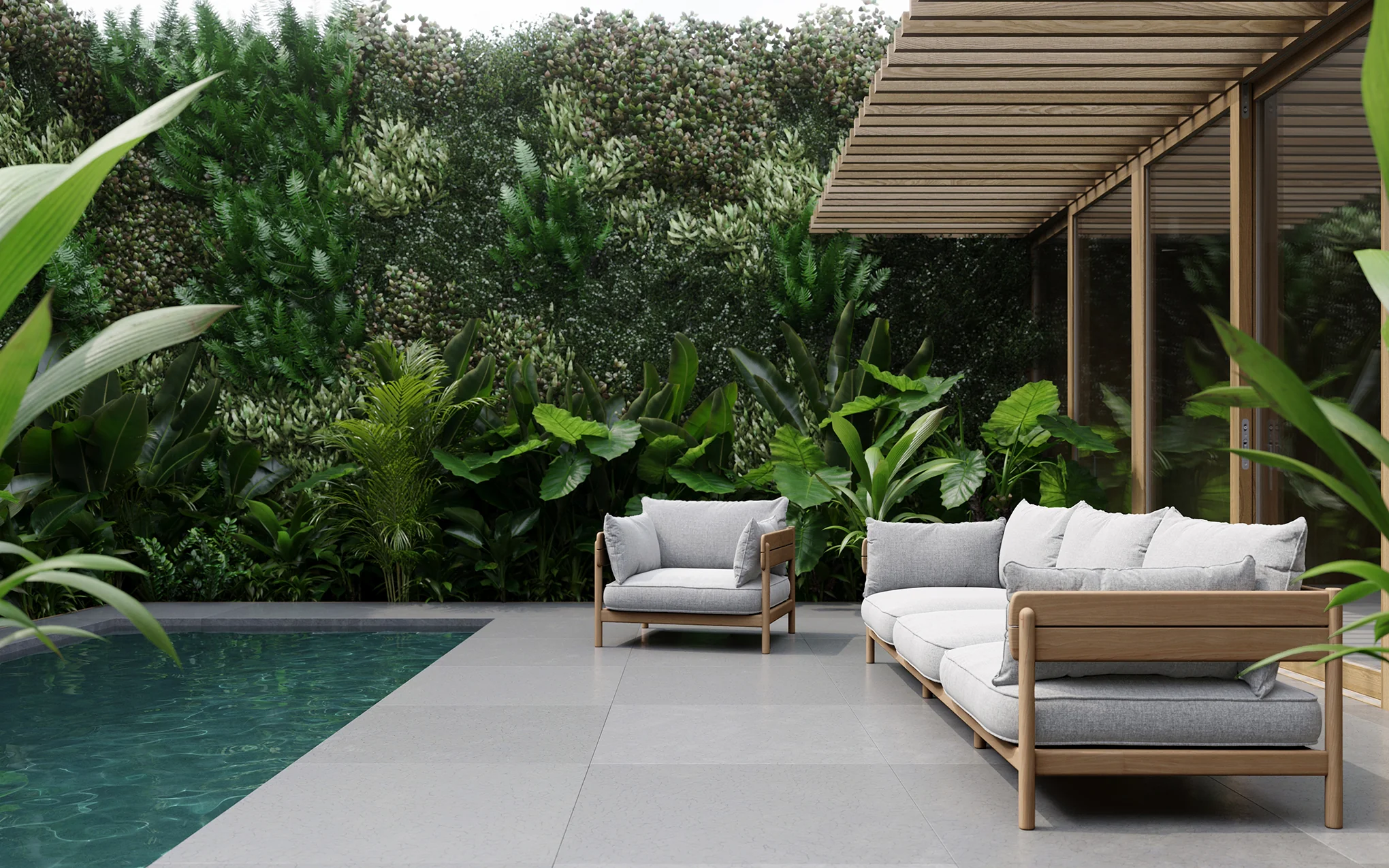 Tanso outdoor armchair - Image 2