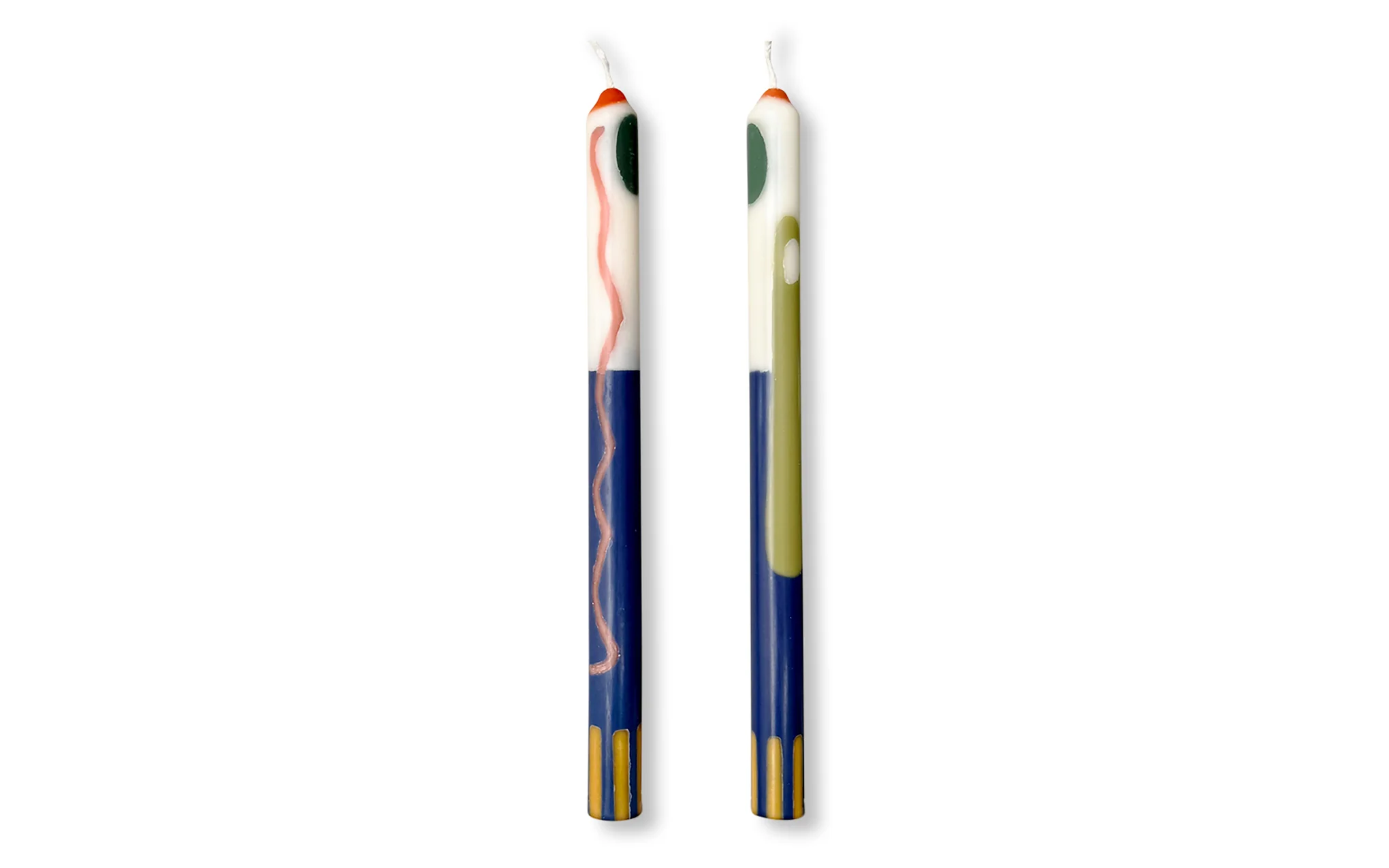 Terracotta dinner candles