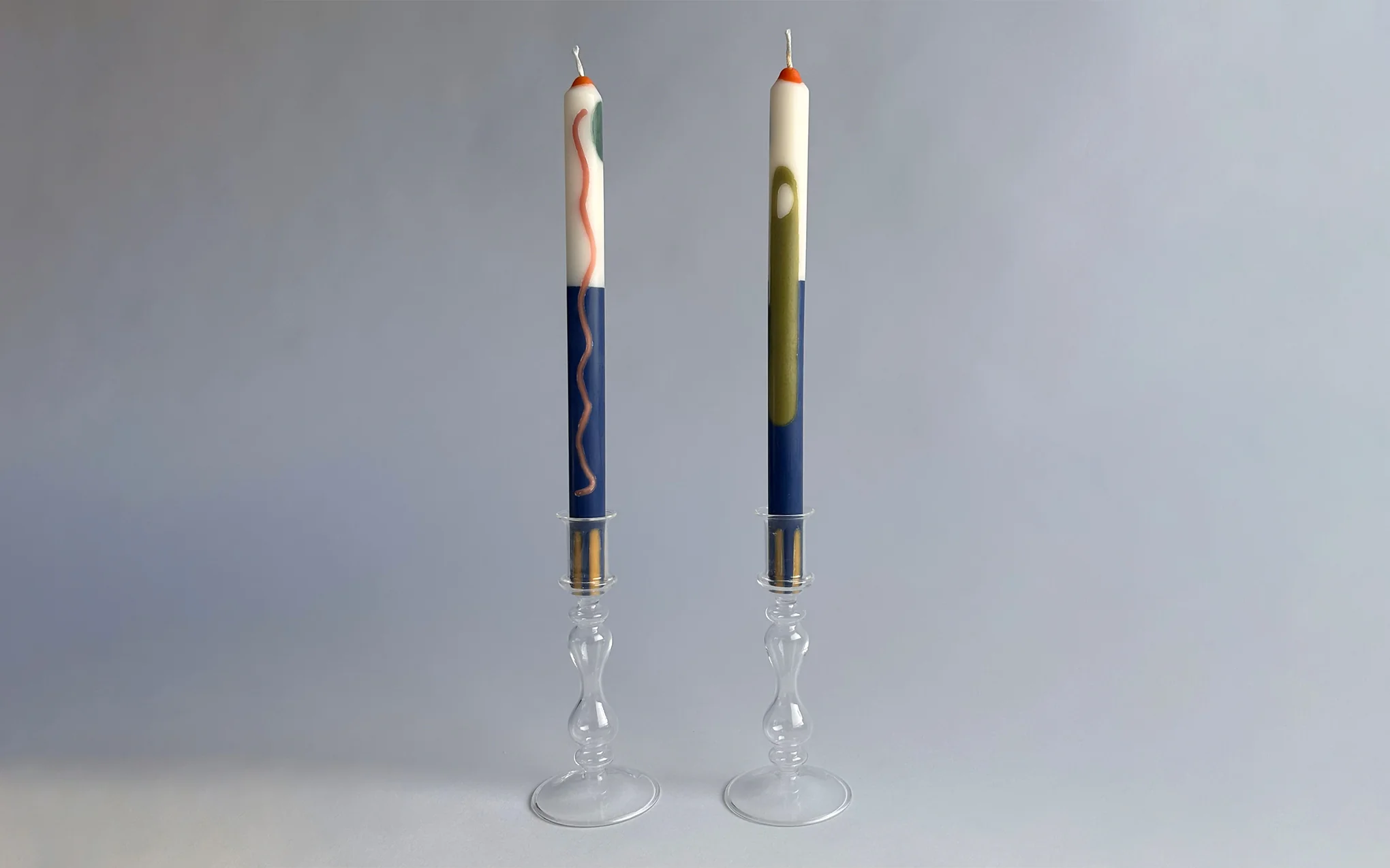 Terracotta dinner candles - Image 2
