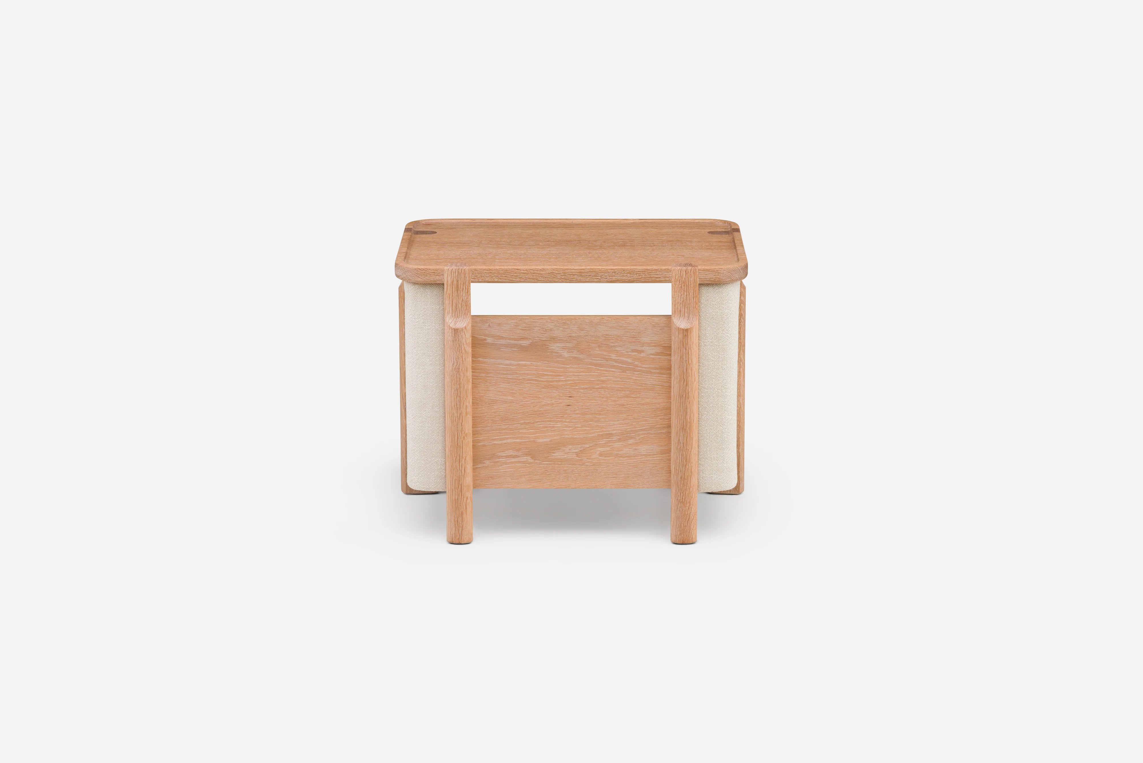 Twenty-Five upholstered bedside table - Image 2