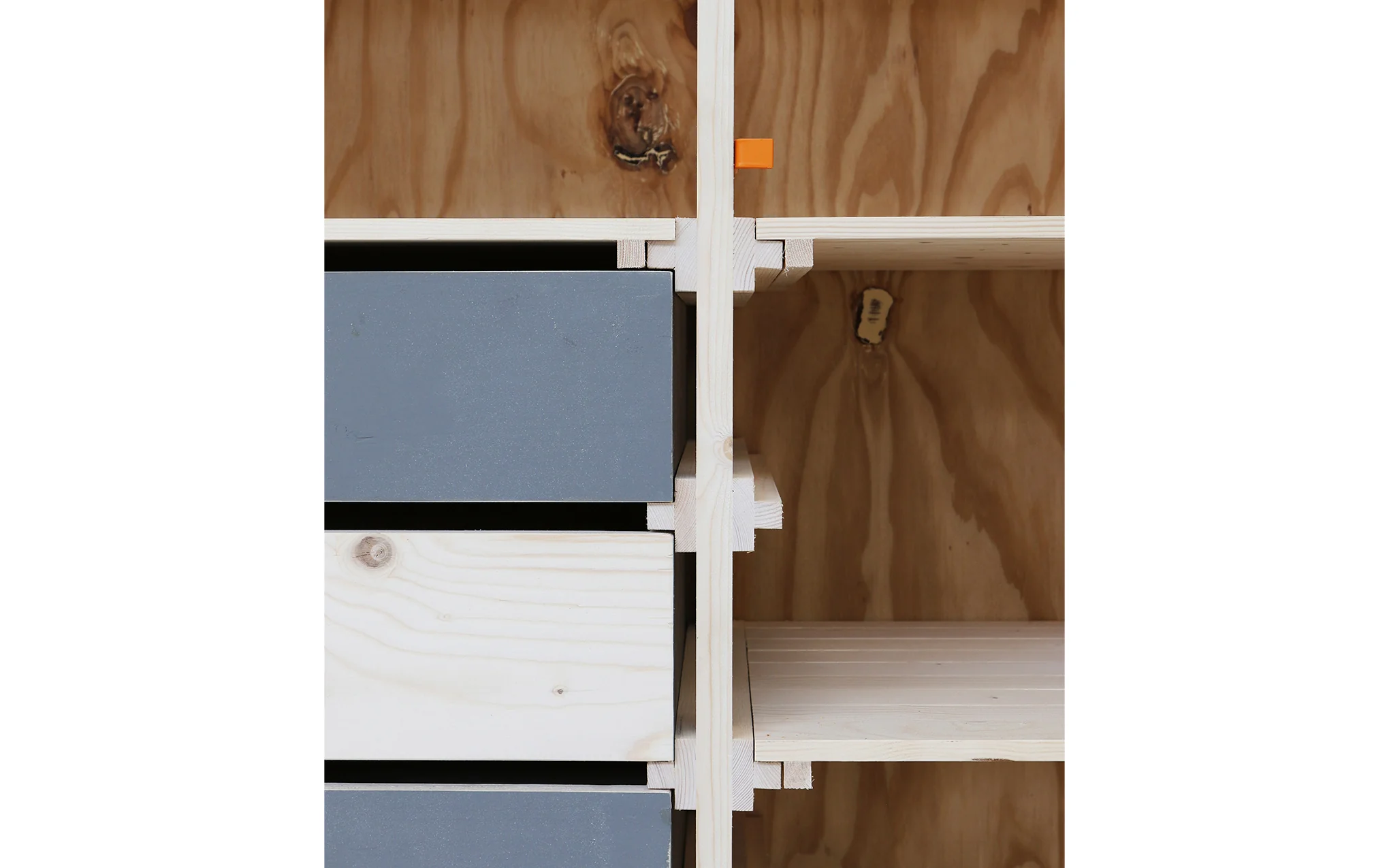 Two door cupboard in Scrapwood - Image 6