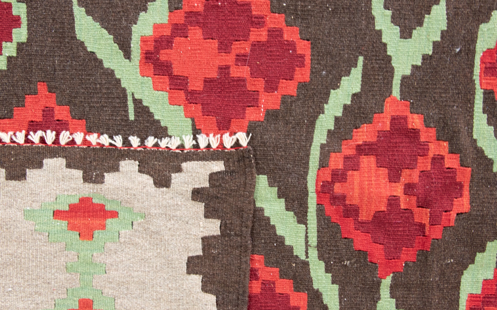 Vintage floral rug - Image 3