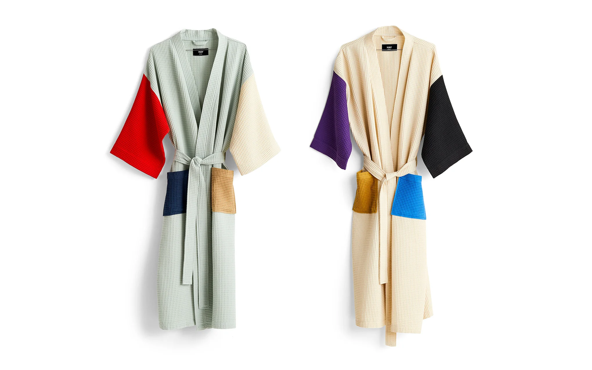 Waffle bathrobe