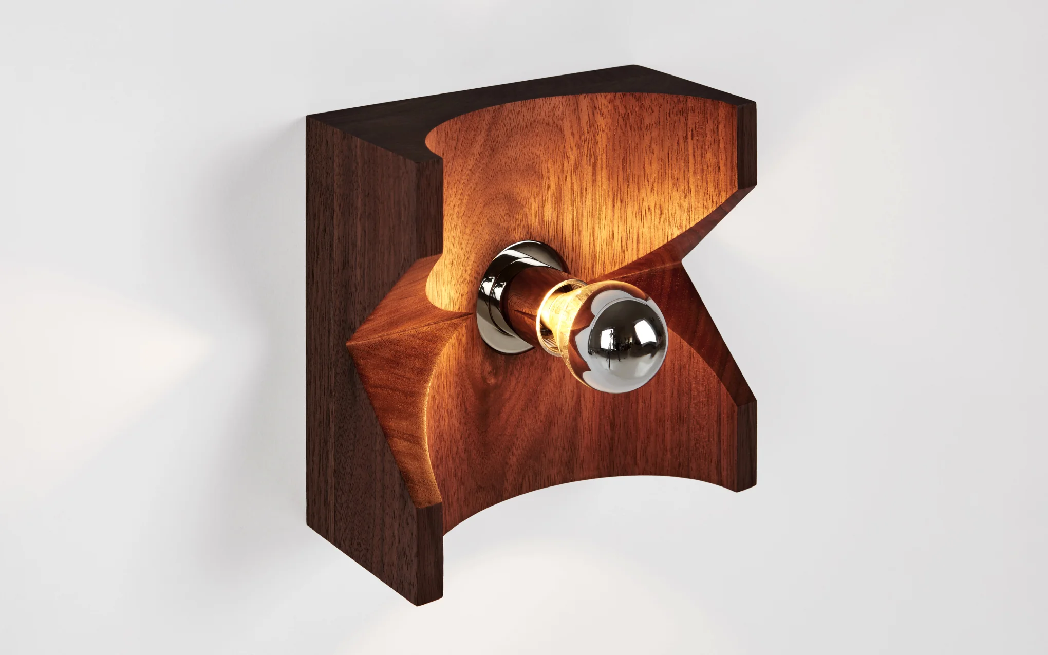 Wood sconce - cut - Image 2
