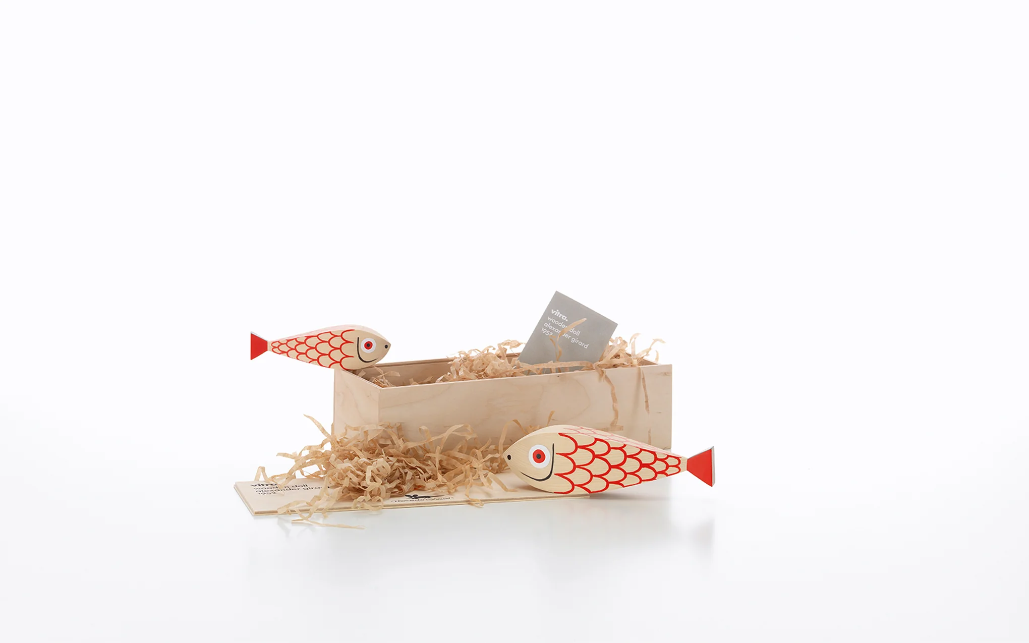 Wooden doll - Mother Fish & Child - Image 4