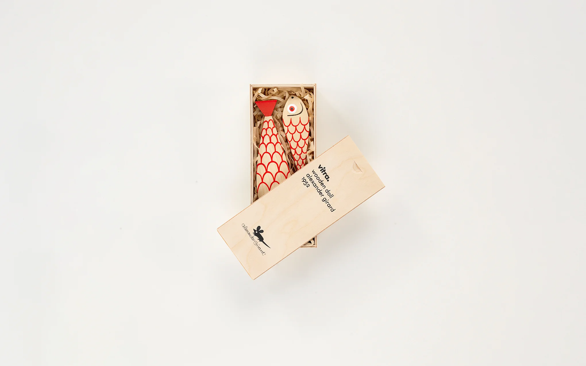 Wooden doll - Mother Fish & Child - Image 5