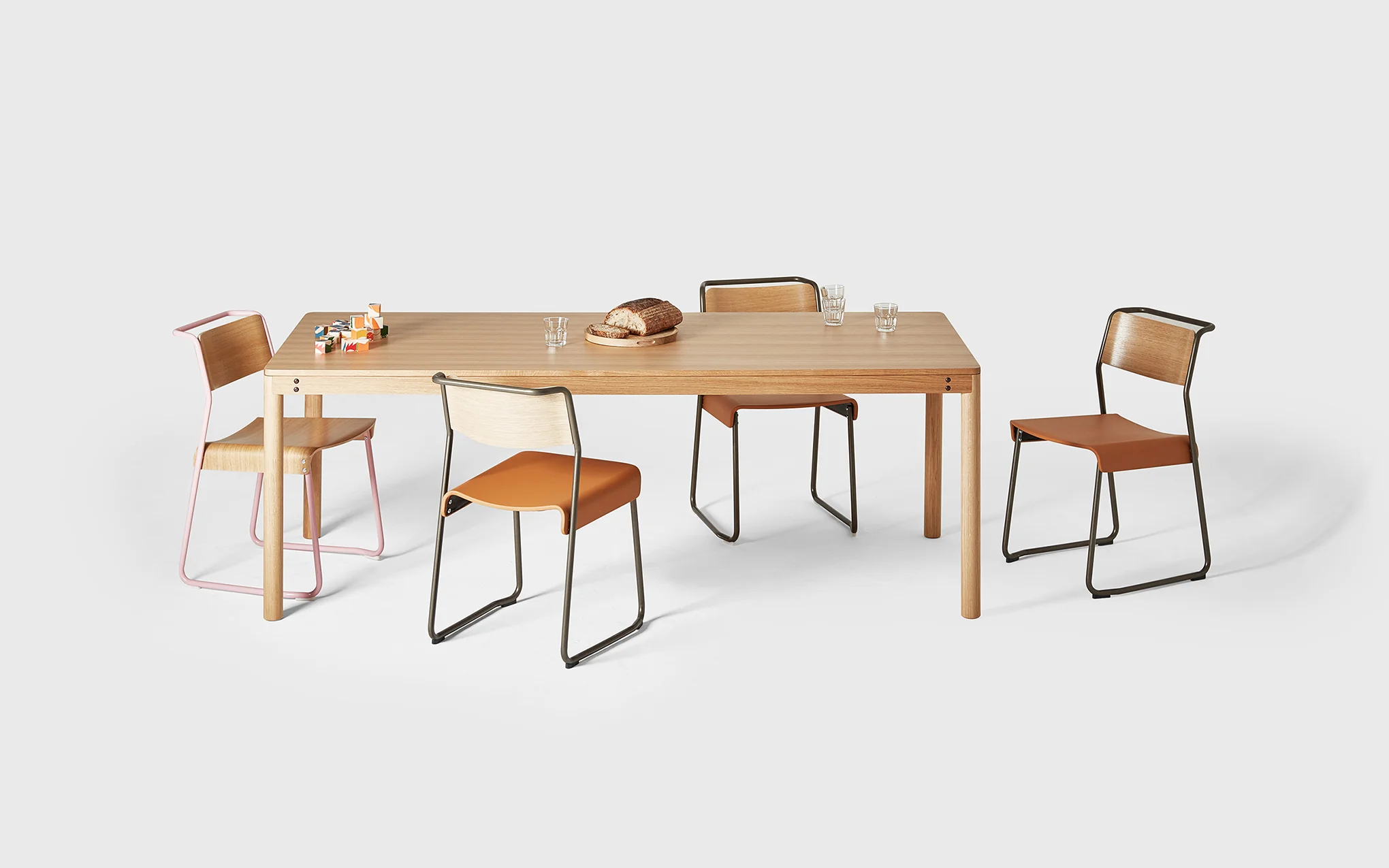 Wooden Dowel table - Image 2